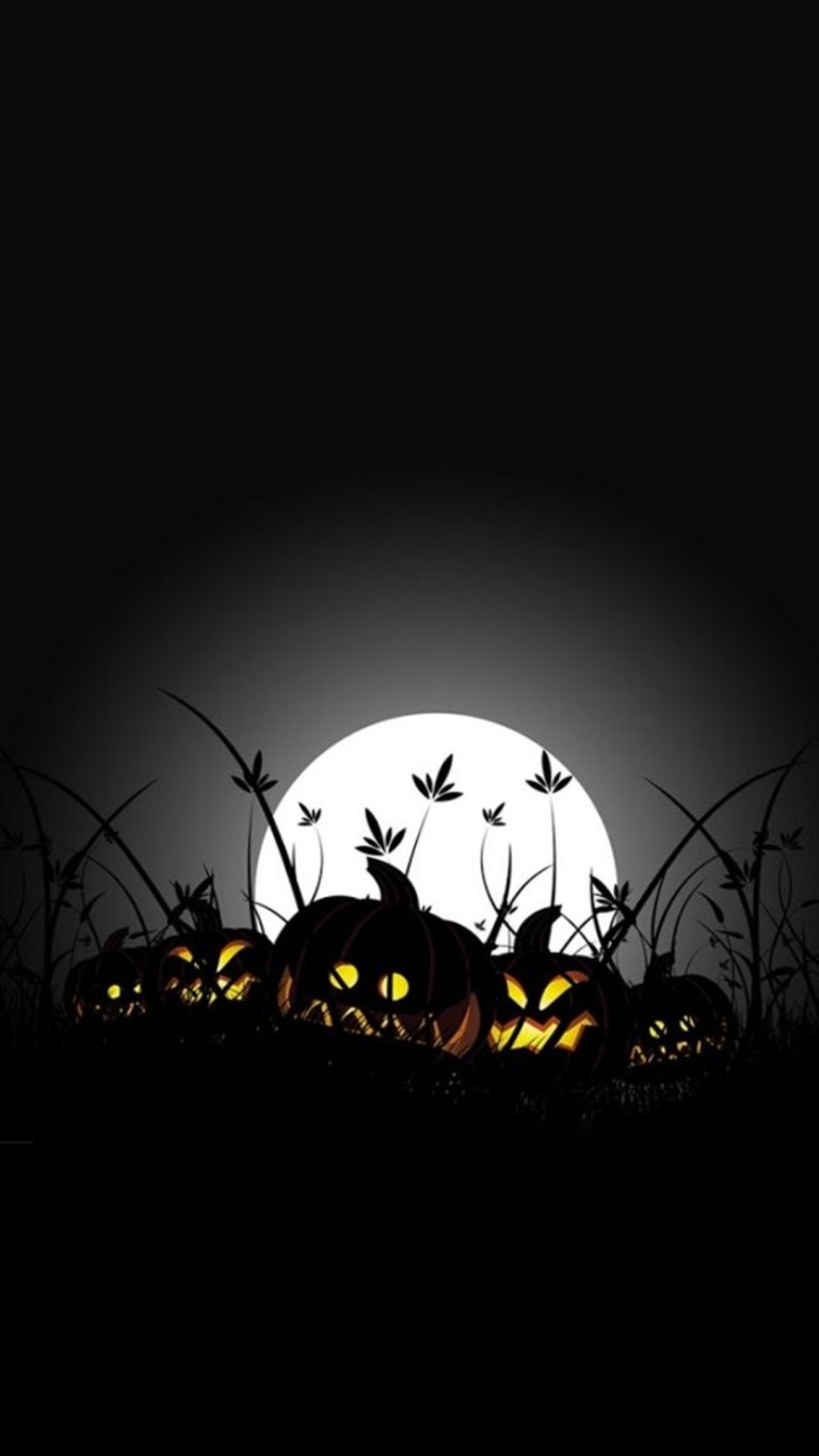 Amoled Dark Halloween Wallpapers iPhone 12 Pro
