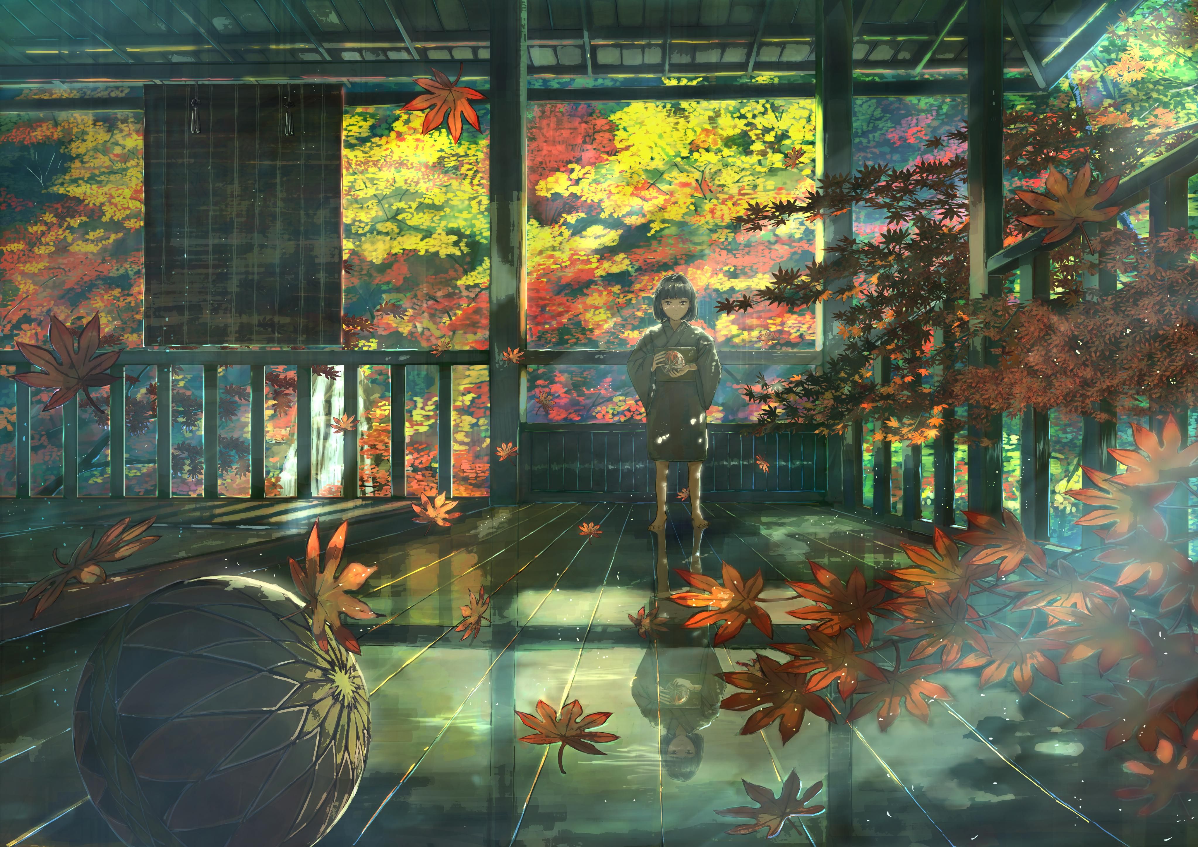 Autumn Anime Wallpaper