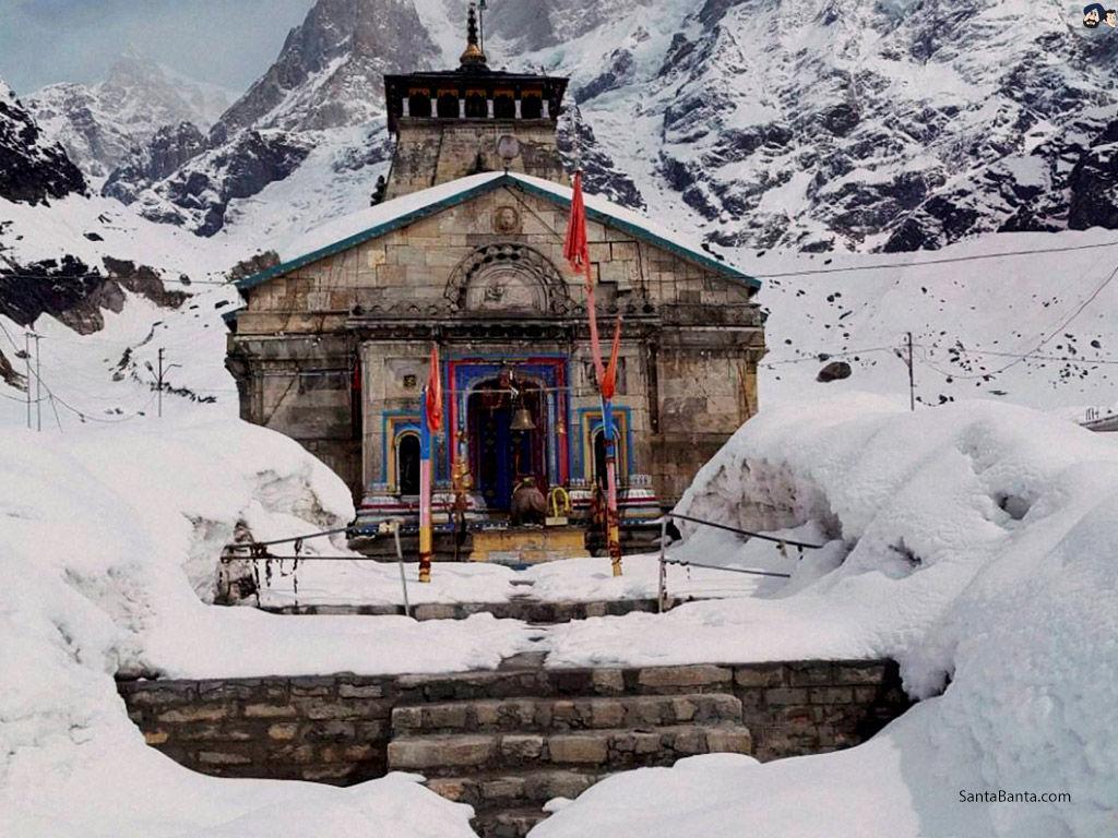 Lord Shiva`s Temple at Kedarnath, Garhwal, Uttarakhand