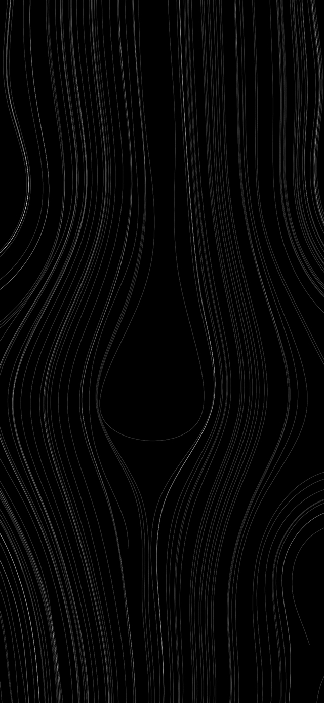 Lines curve dark pattern iPhone X Wallpaper Free Download