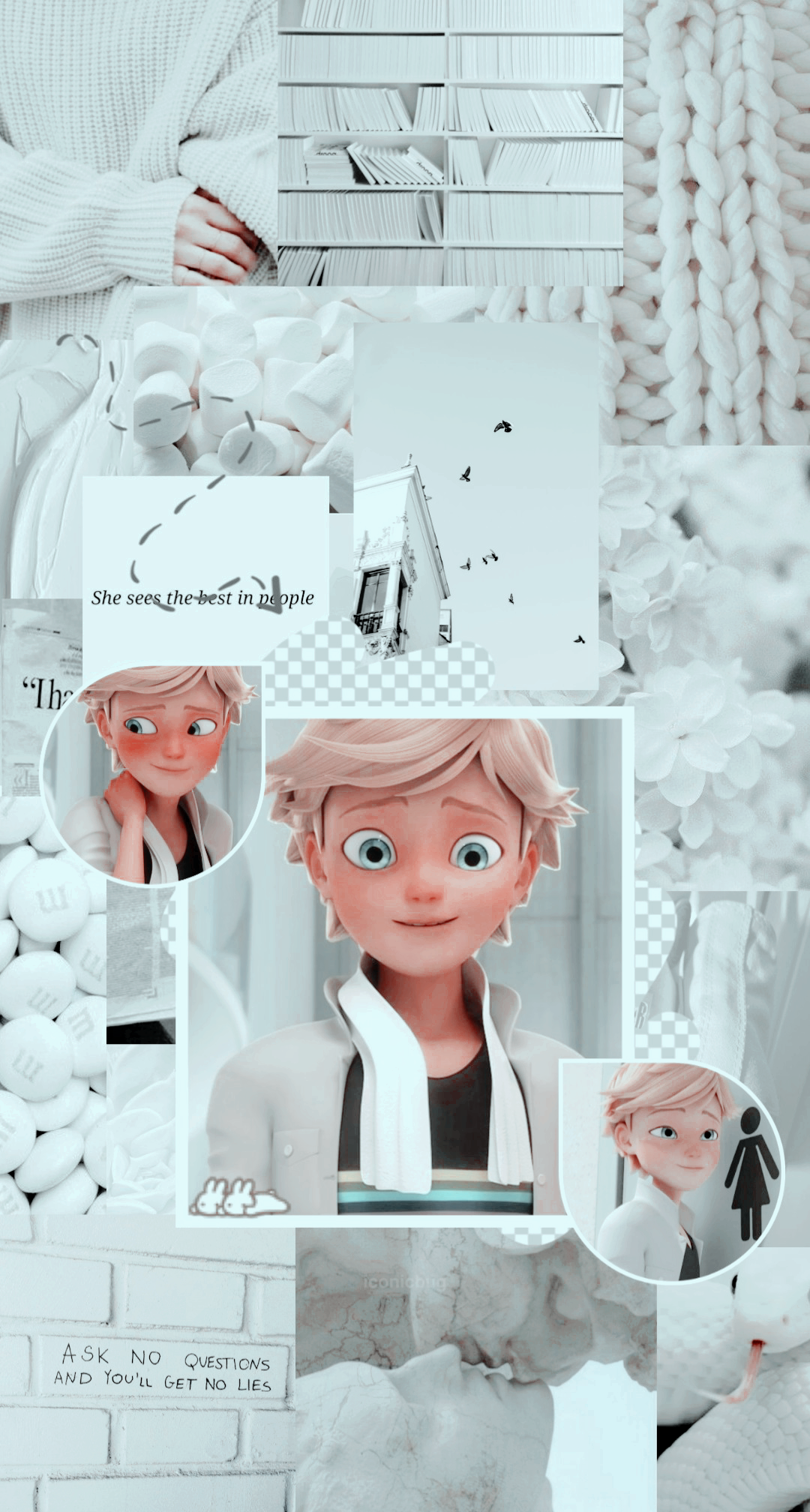 adrien agreste lockscreen