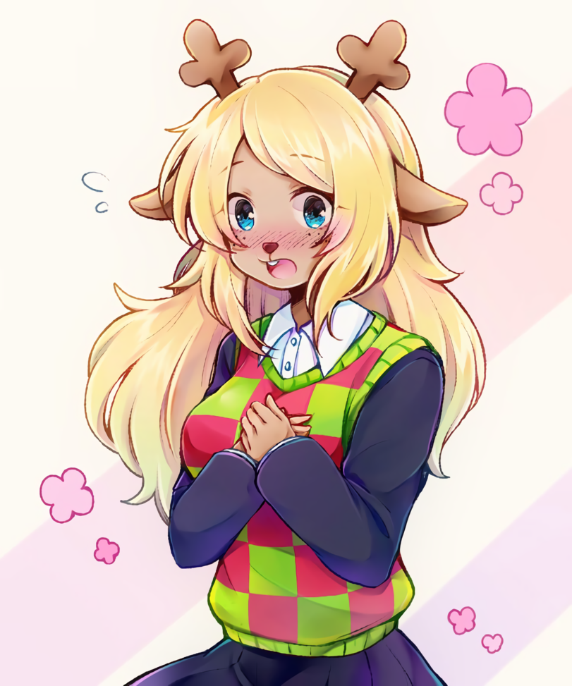 Noelle Holiday - Undertale - Deltarune - knd_00xxx / funny picture & best jokes: comics, image, video, humor, gif animation lol'd