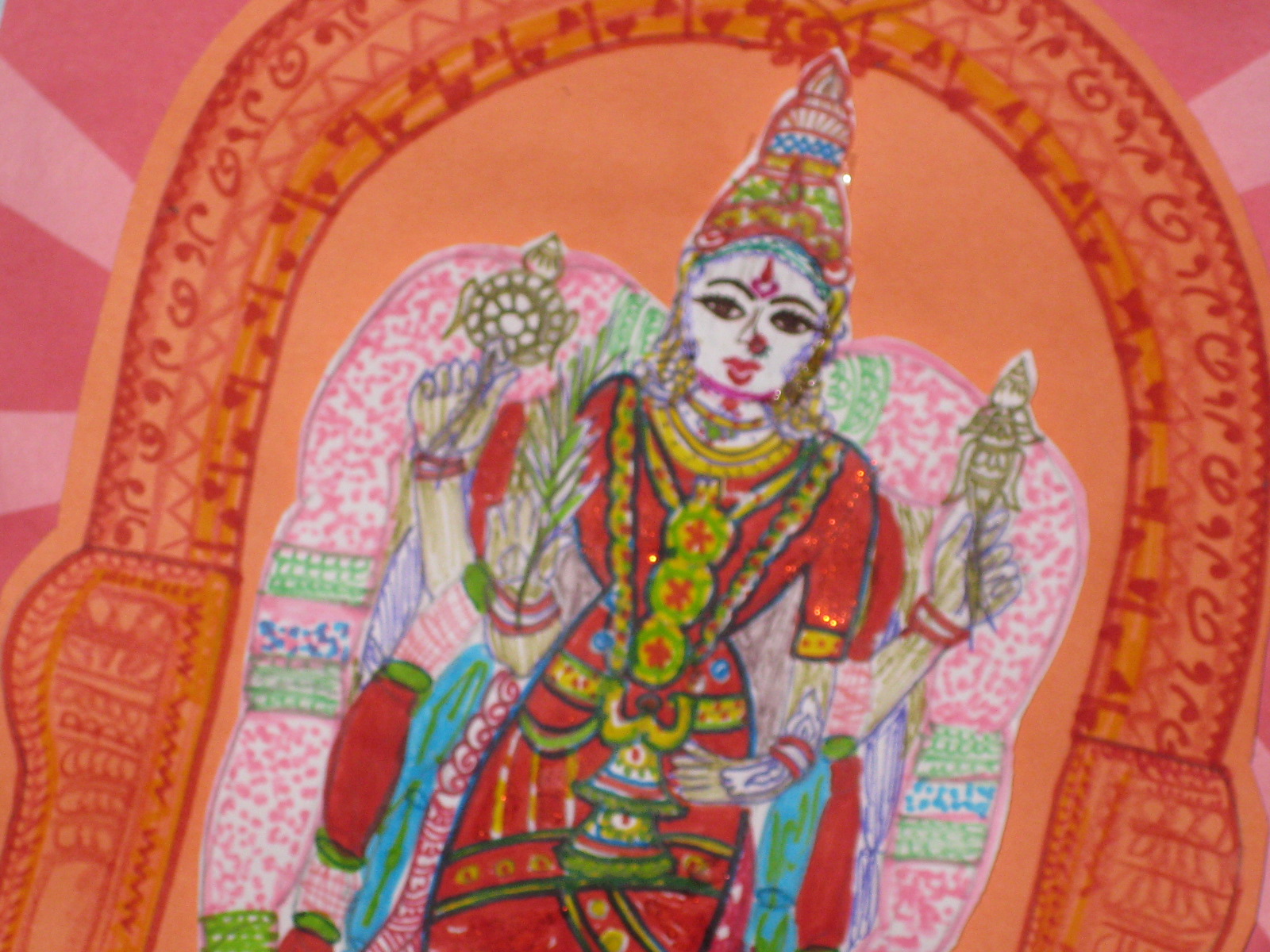 Preethiyin Kai Vannam: Shri Garbarakshambigai Picture :)