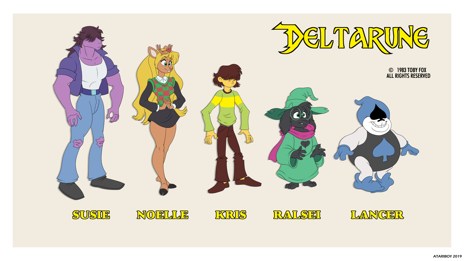 Deltarune главные герои