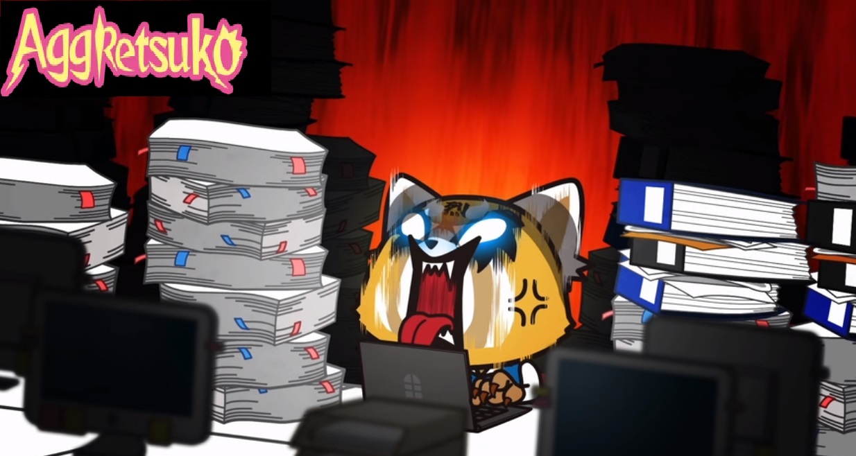 Aggretsuko Desktop Wallpaper