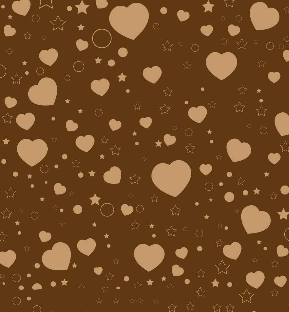 Brown Hearts Wallpapers Wallpaper Cave