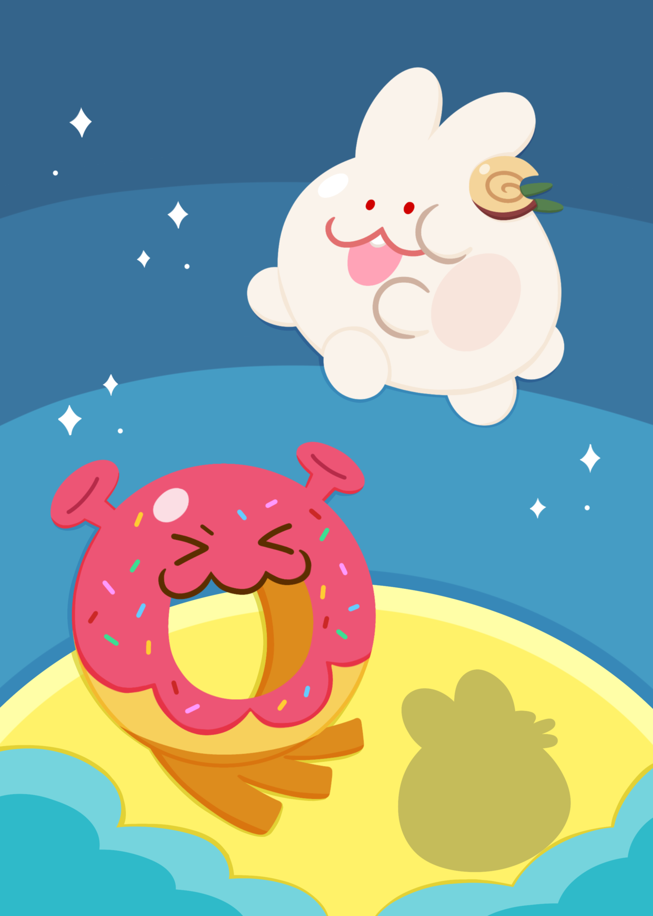 Moon Rabbit Cookie Run. Anime Image Board Mobile