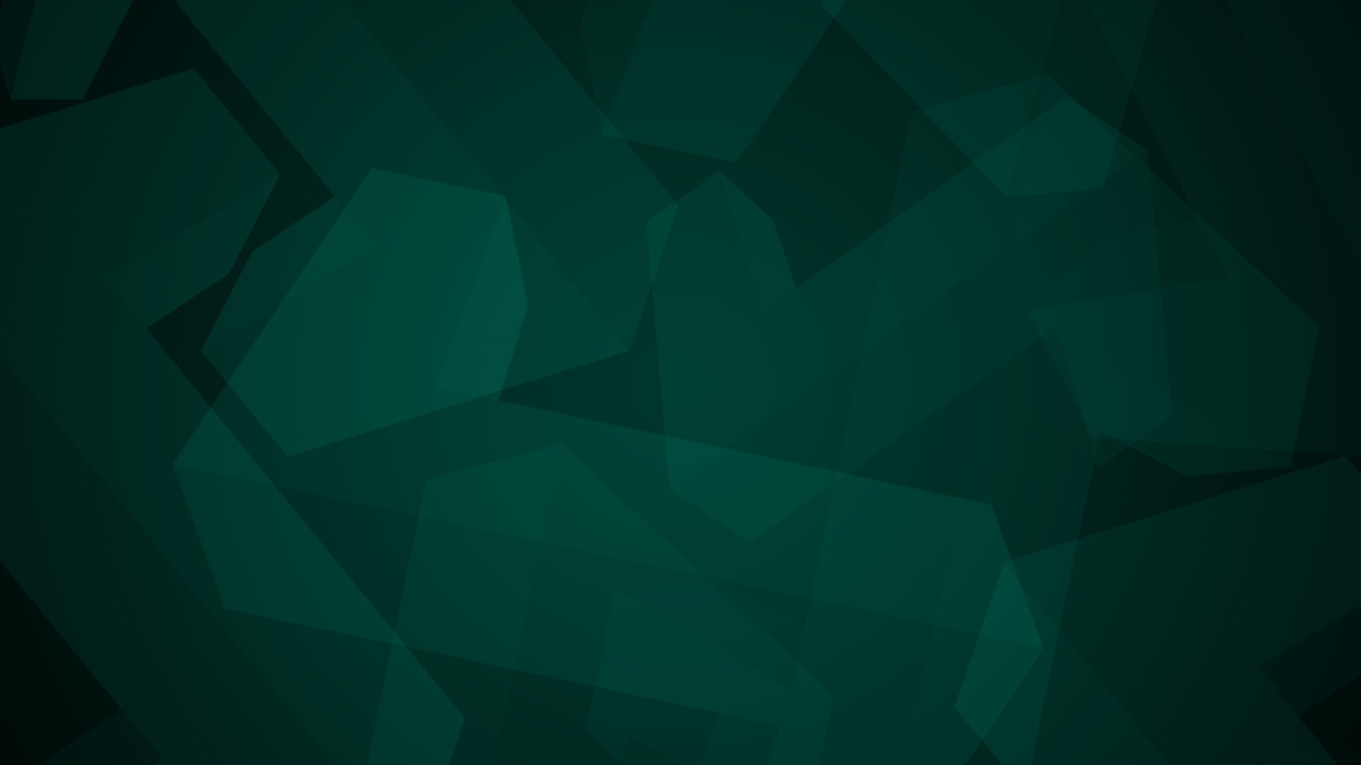 Download wallpaper dark green, minimalism, geometry, Abstraction, figure, section abstraction in resolution 1920x1080