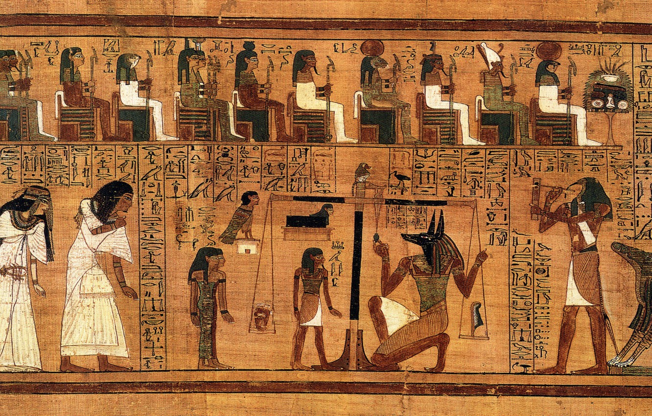 Wallpaper drawing, writing, parchment, hieroglyphics, Ancient Egypt, secret art image for desktop, section разное
