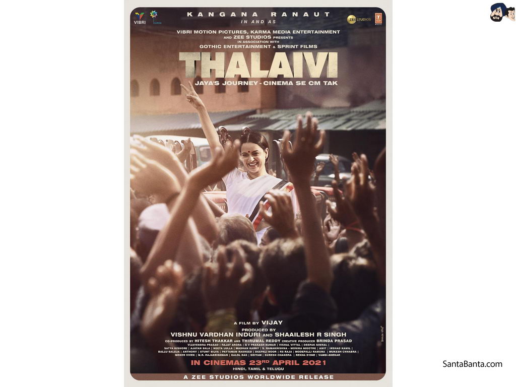 Thalaivi', a biographical film by A. L. Vijay