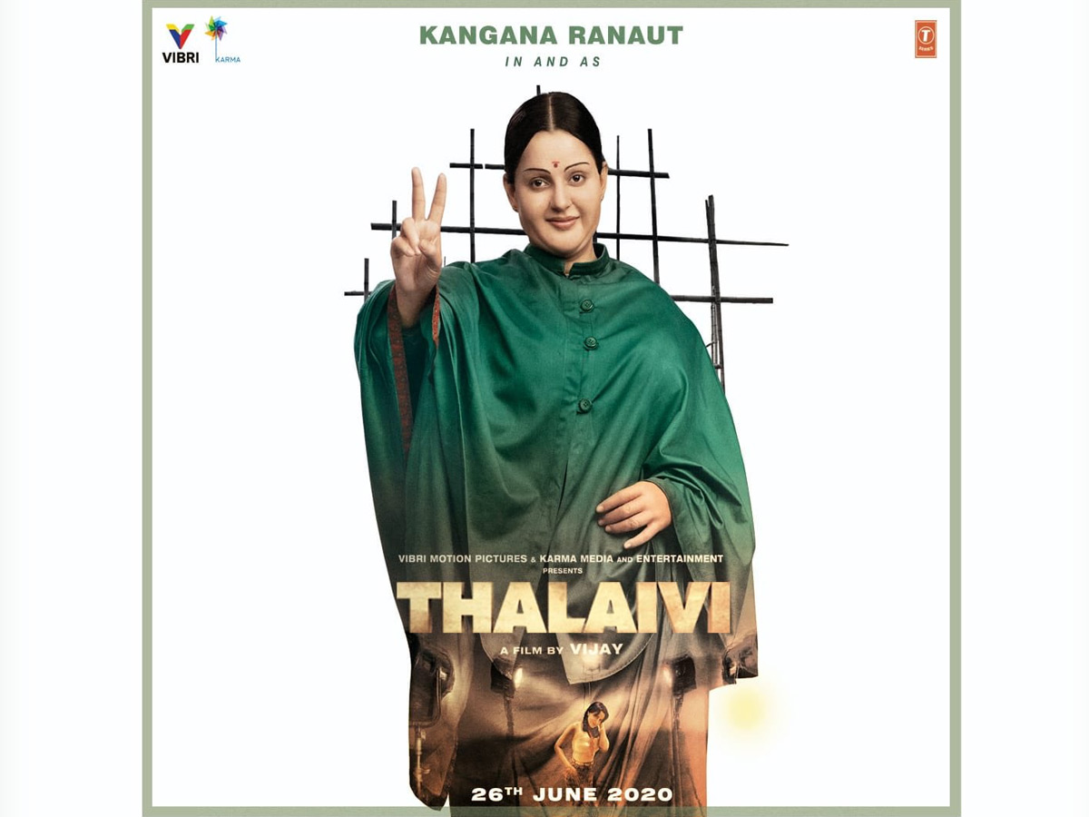 Thalaivi First Look: Is she Kangana or Jayalalithaa?