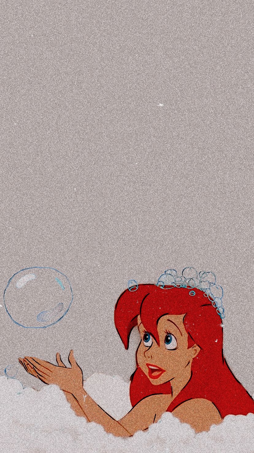 Aestethic disney Ariel. Disney wallpaper, Wallpaper iphone disney, Cute disney wallpaper