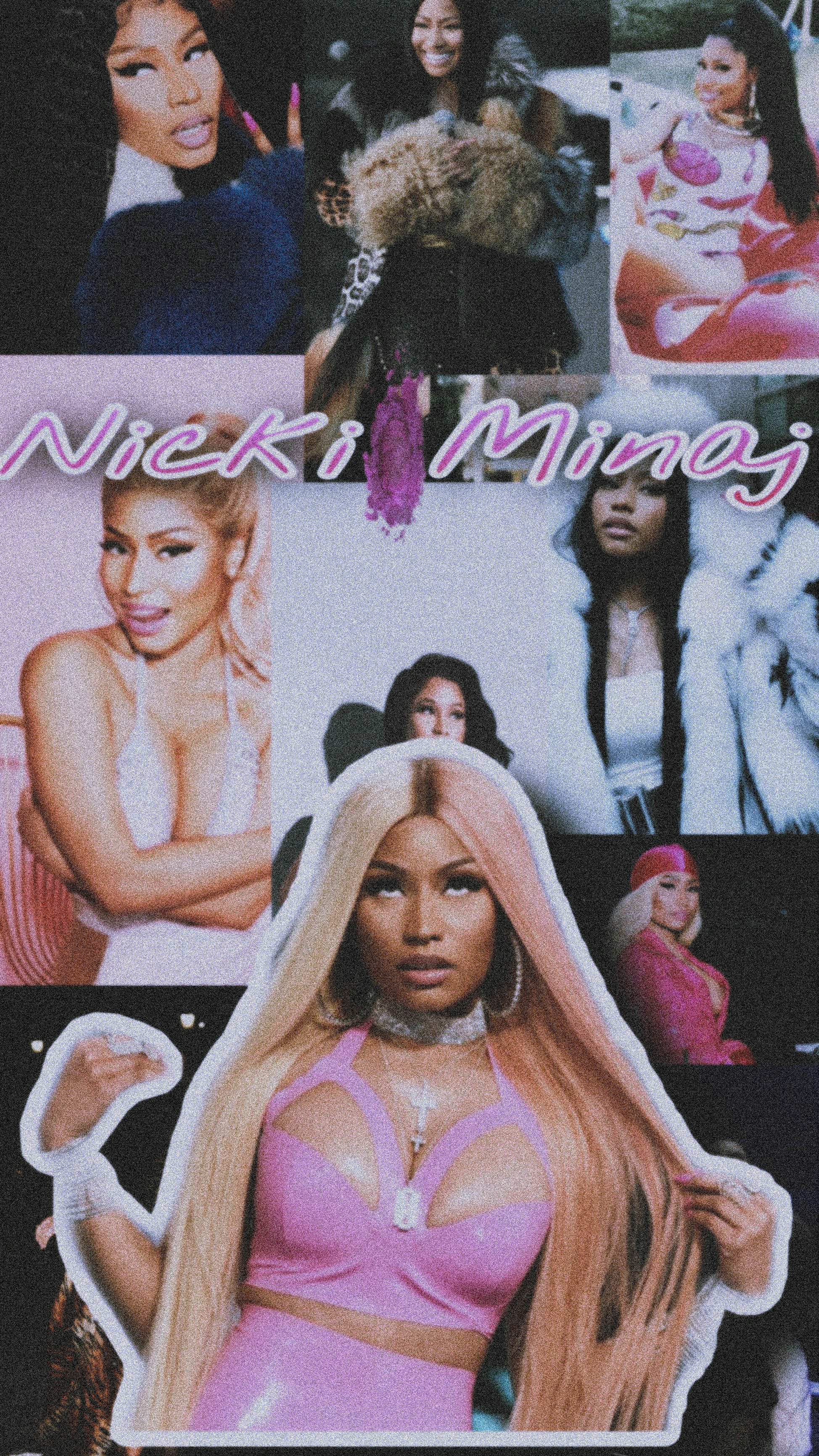 nicki minaj wallpaper collage