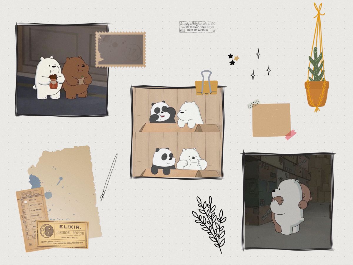Aesthetic Bear Cute PC Wallpapers - Wallpaper Cave