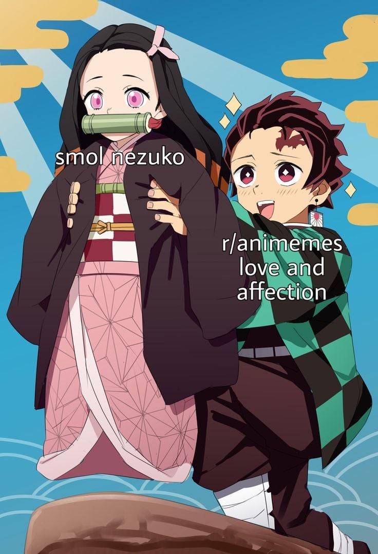 Nezuko memes ideas. slayer anime, anime demon, anime funny