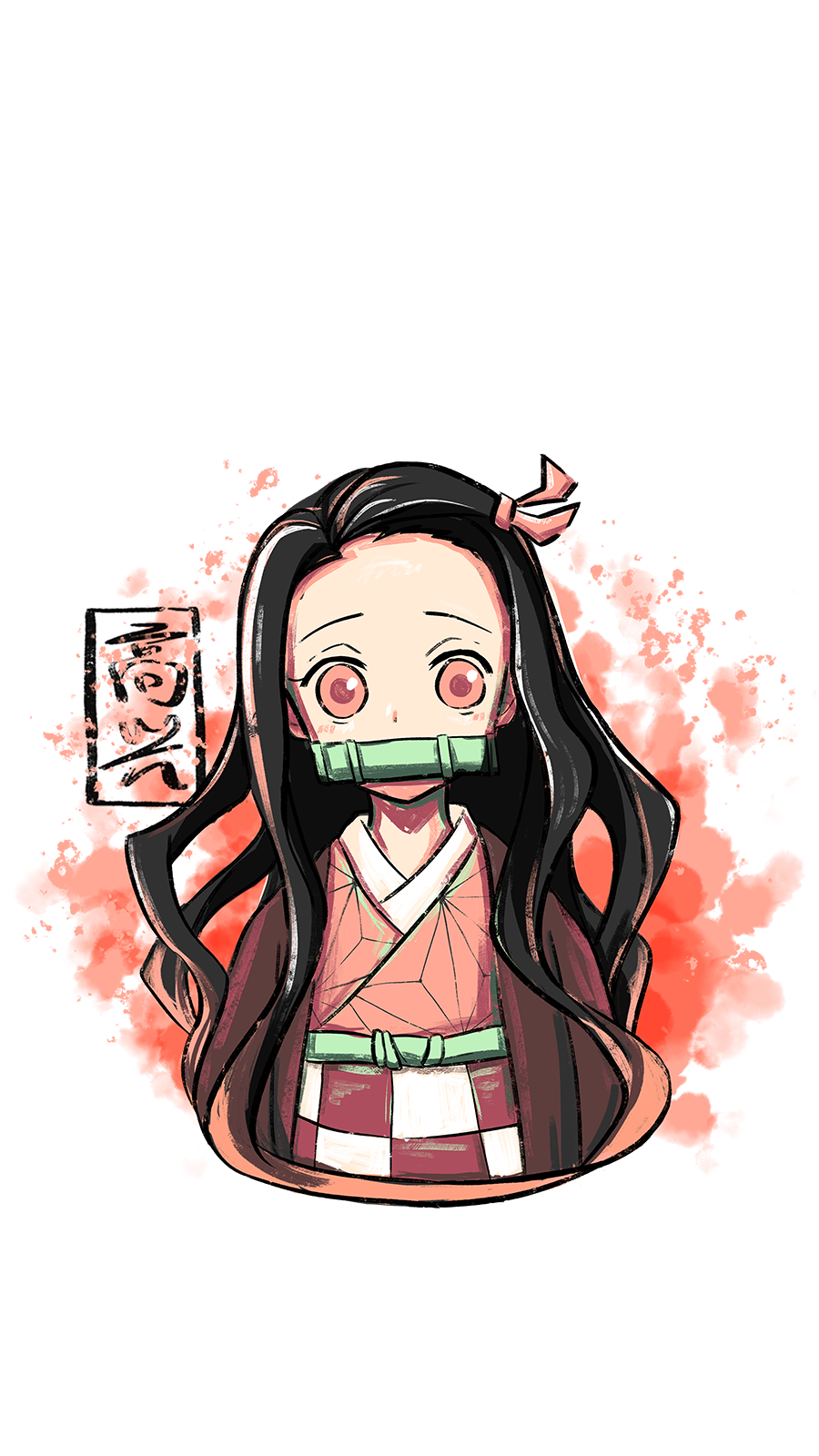 Nezuko Confused Face