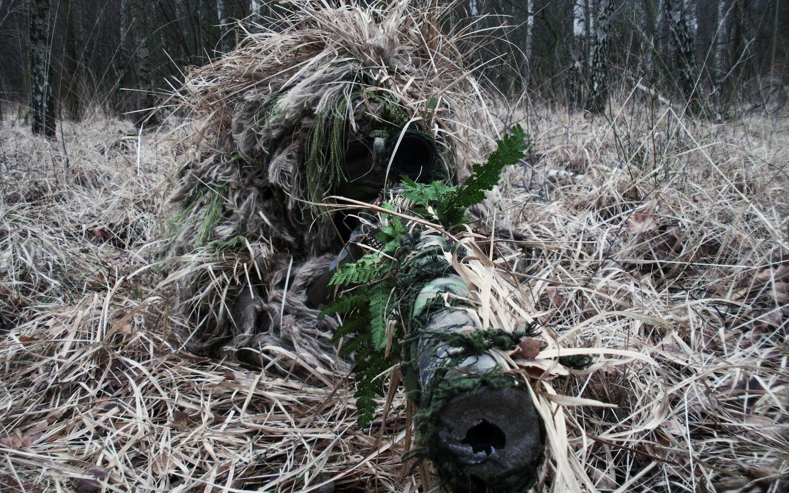 Ghillie Suit Wallpaper