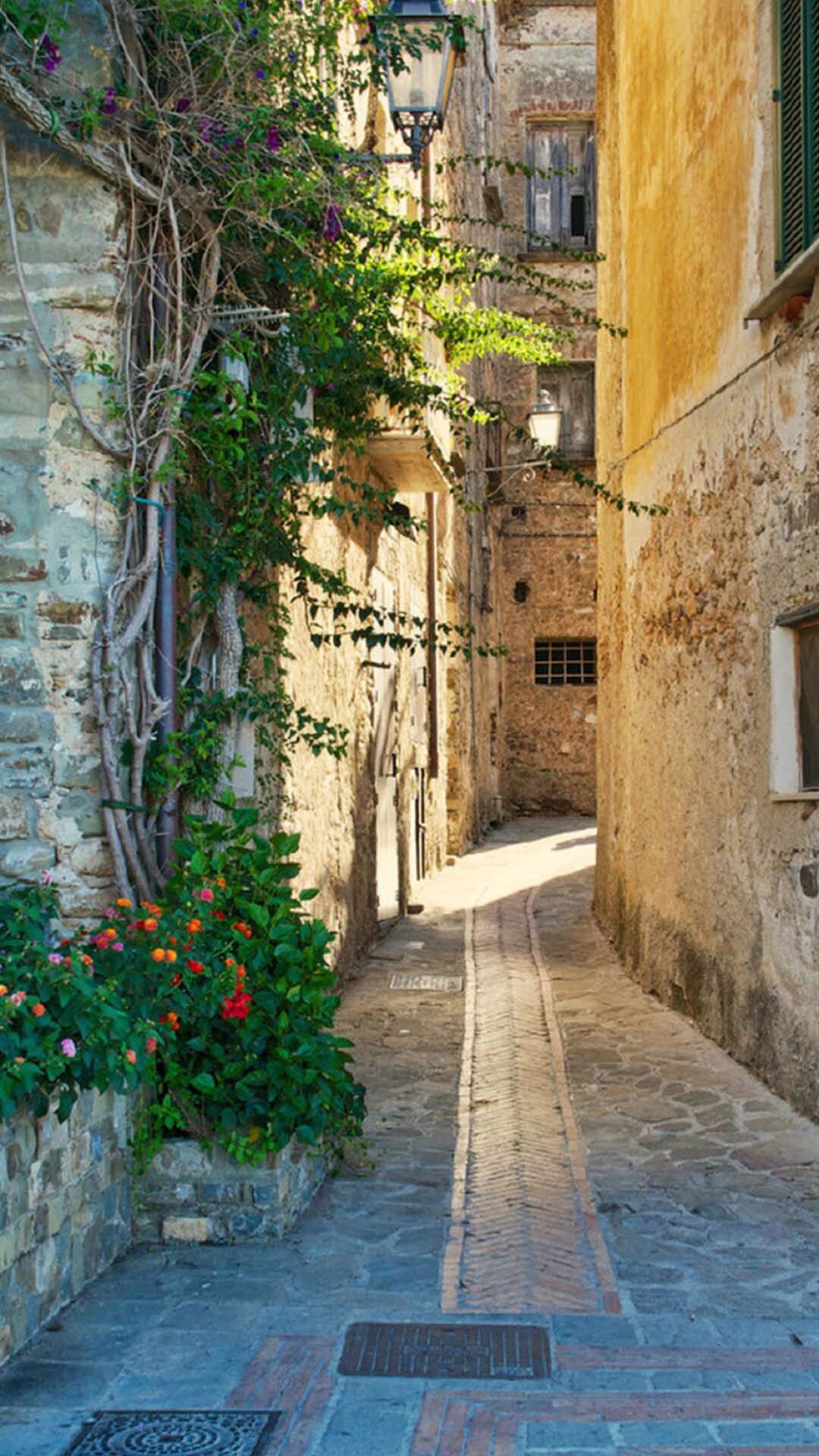 Nature Country Road Sunshine Architecture IPhone 6 Wallpaper Download. IPhone Wallpaper, IPad Wallpaper One Stop Downloa. Italy Holidays, Southern Italy, Italy