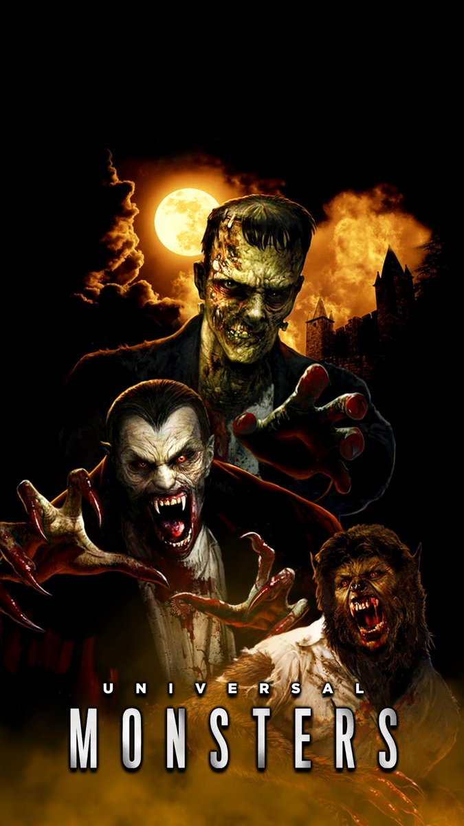 Horror Night Nightmares WALLPAPERS now available for the recently announced #HHN29 Universal Monsters house