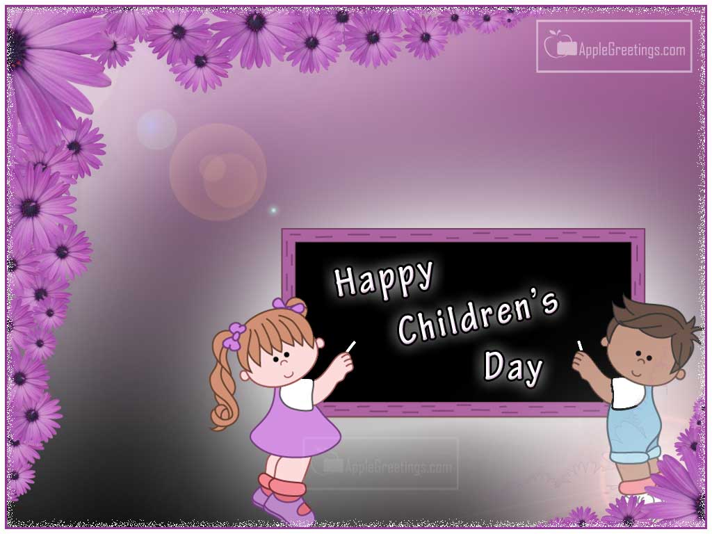 Happy Children's Day Wishes Pics (T 601) (ID=1798)