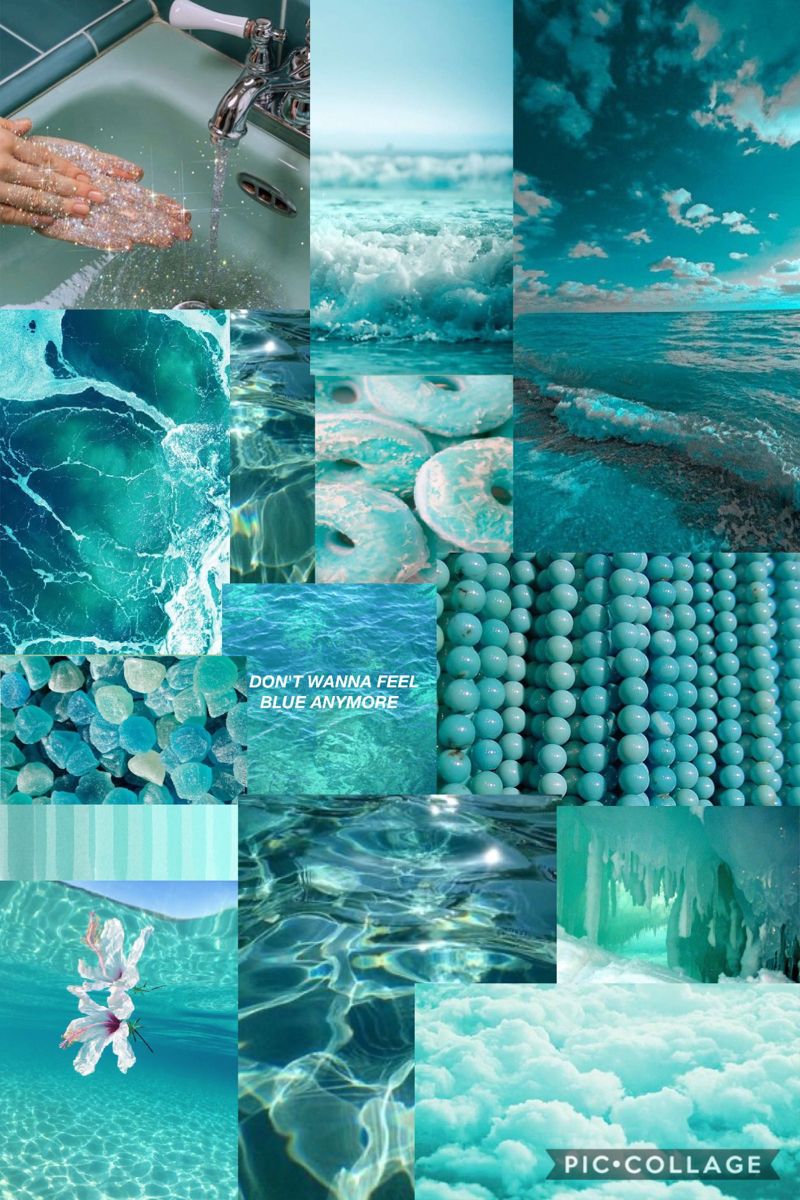 turquoise aesthetic wallpaper. Aesthetic pastel wallpaper, Edgy wallpaper, Aesthetic iphone wallpaper