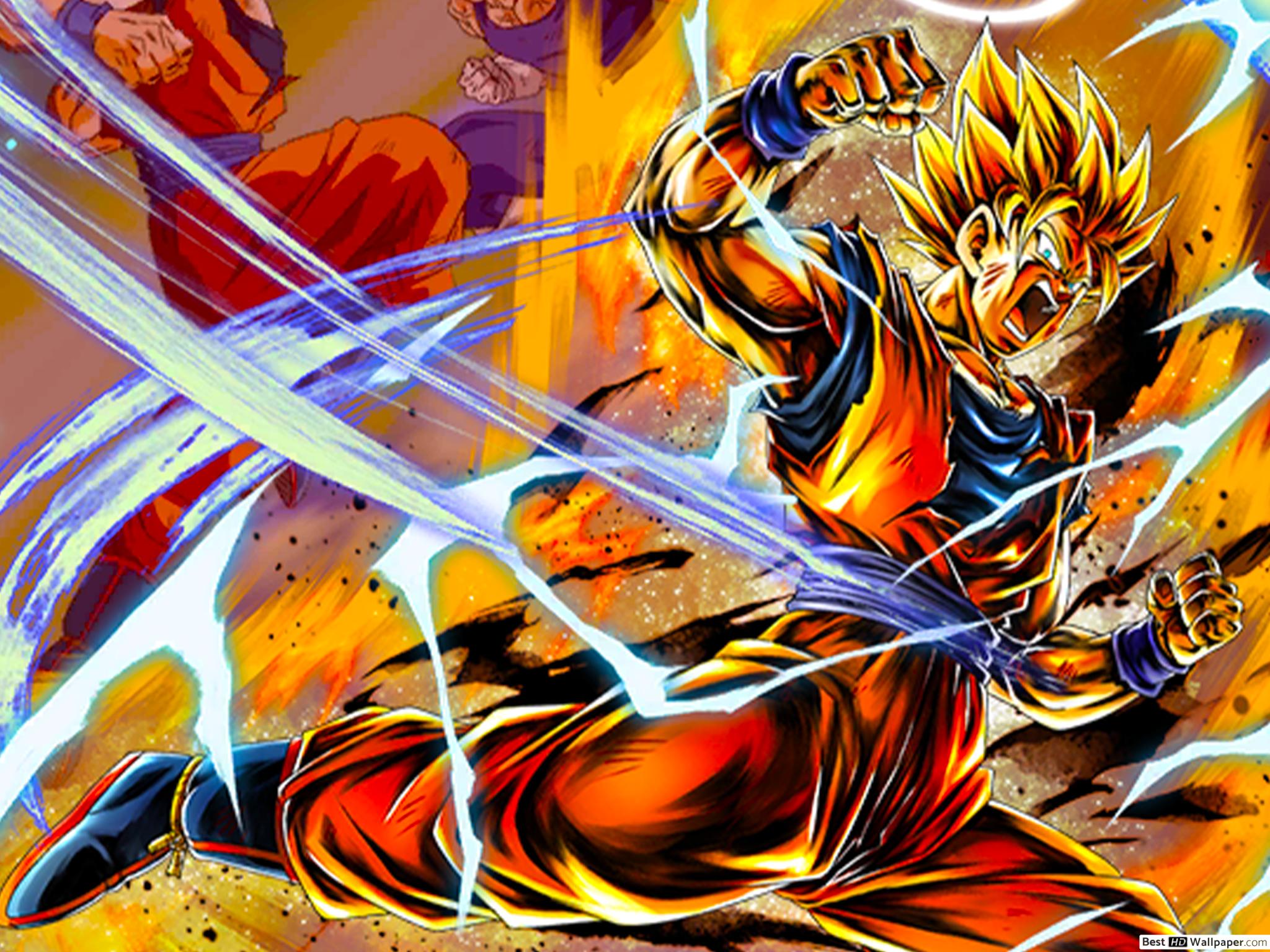 From Dokkan to Legends ~ Super Saiyan 3 Goku & Super Saiyan 2