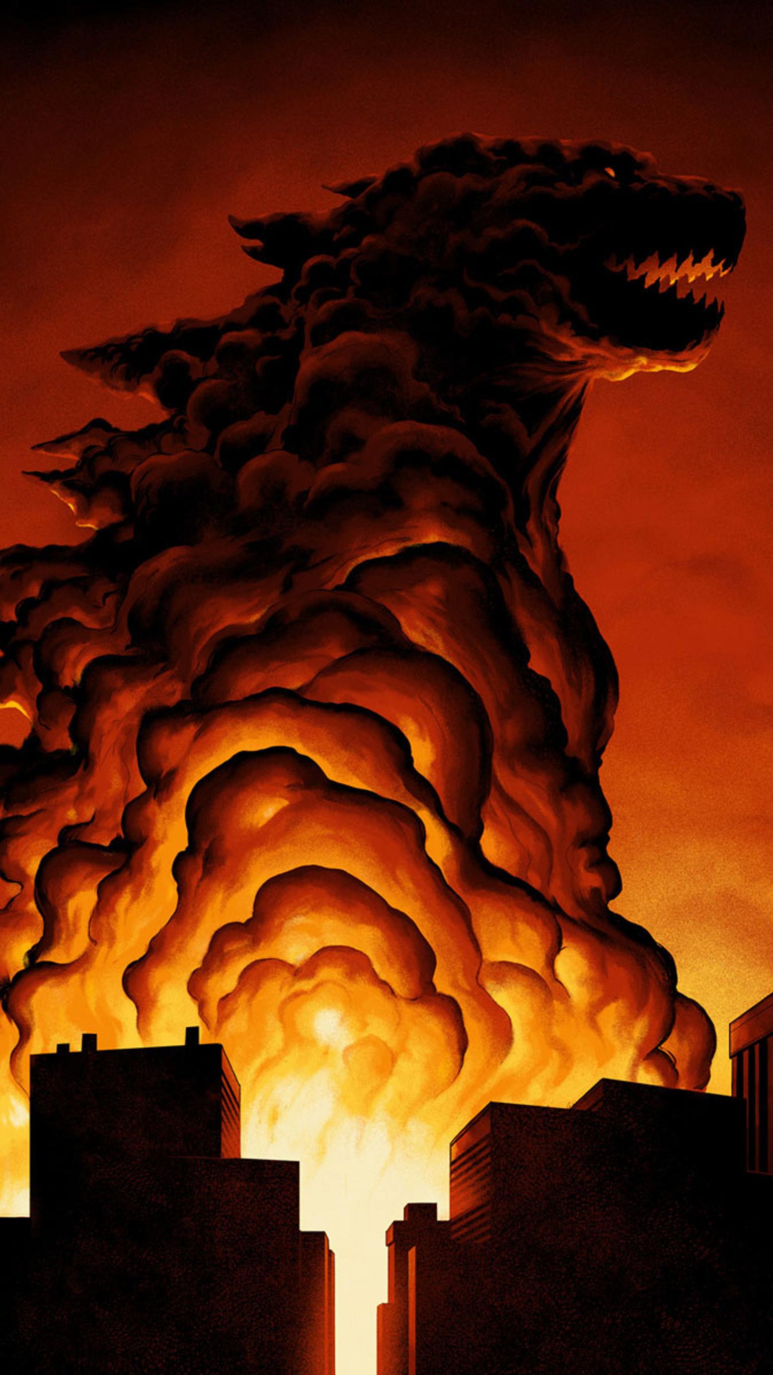 Godzilla Phone Wallpaper