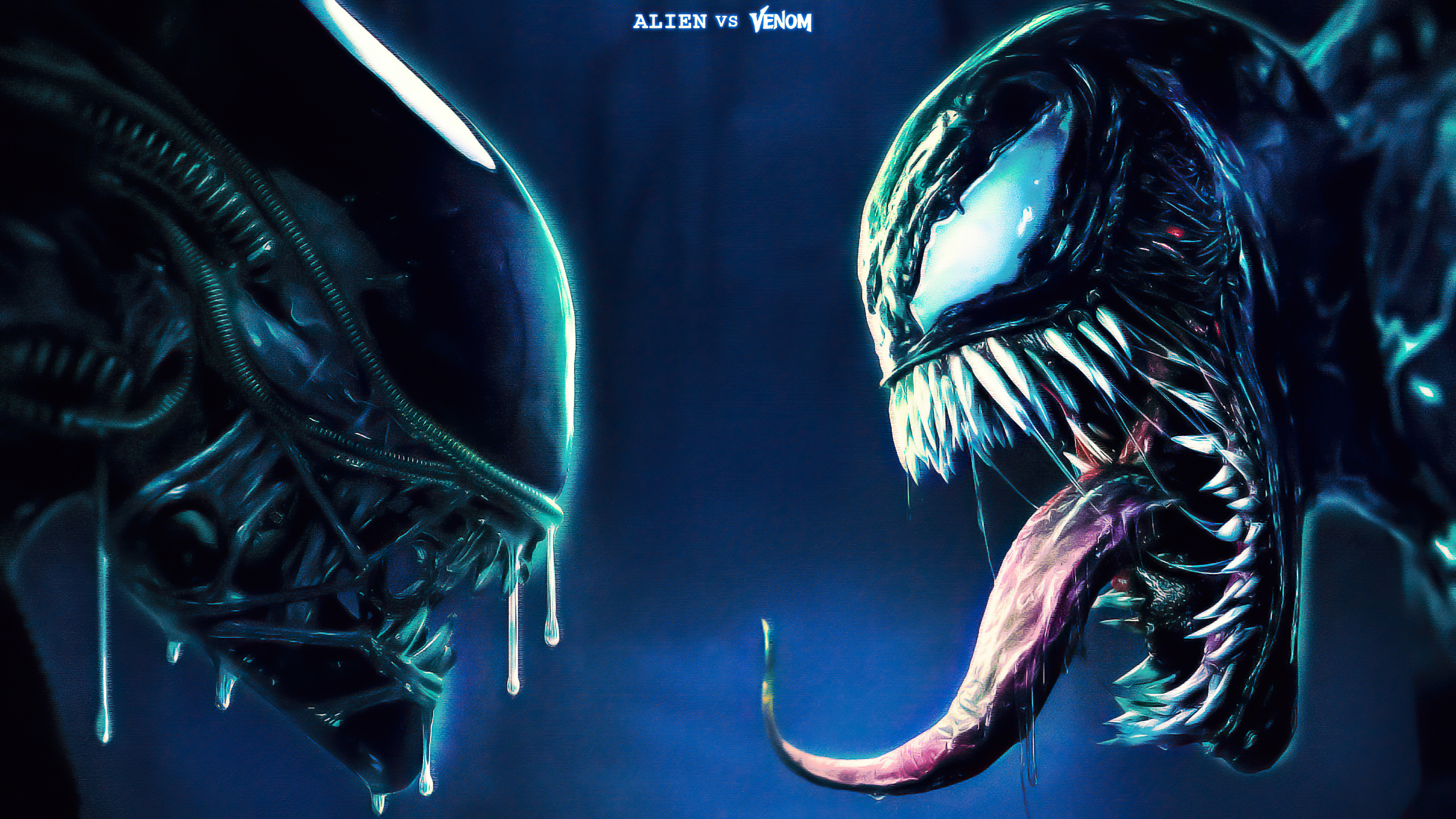 Alien Vs Venom, HD Superheroes, 4k Wallpaper, Image, Background, Photo and Picture