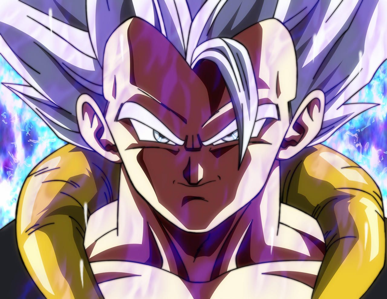 MUI Gogeta. Anime dragon ball super, Dragon ball art, Dragon ball super wallpaper