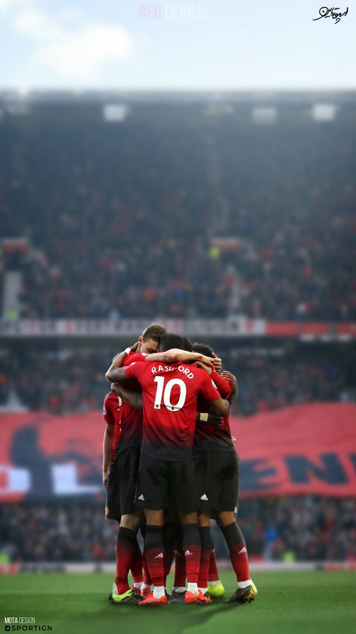 Manchester United HD iPhone Wallpaper
