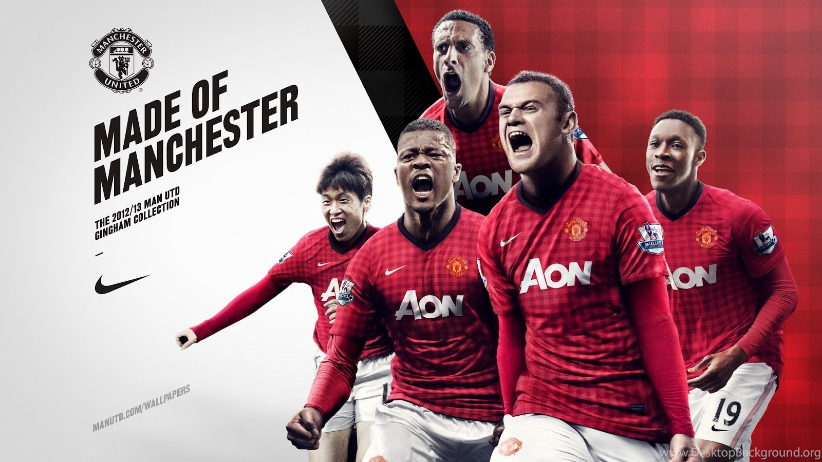 Manchester United Team Wallpaper Desktop Background