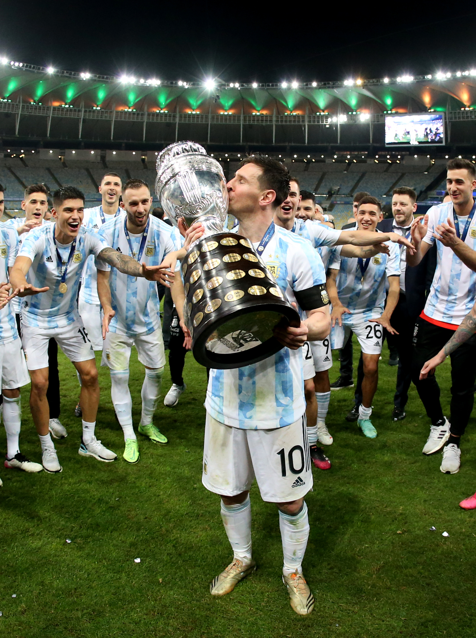 Lionel Messi guides Argentina to their 15th Copa America title