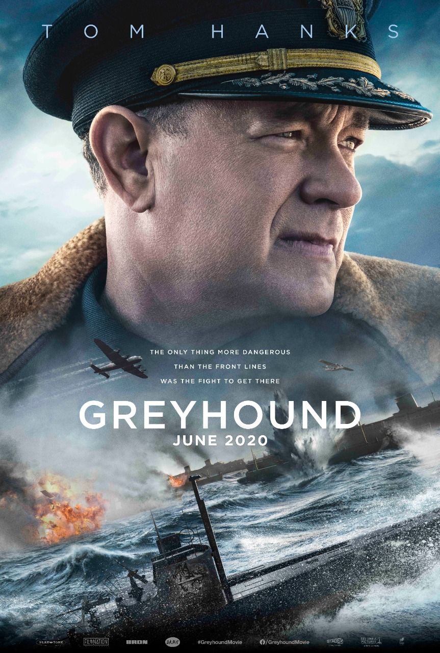 Greyhound to release in June 2020. Tom hanks, Greyhound, Tom hanks movies
