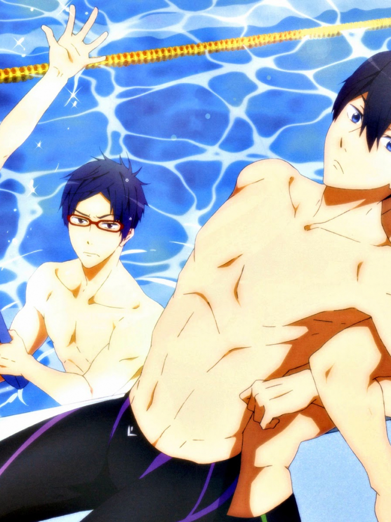 Swim Club Anime Wallpaper