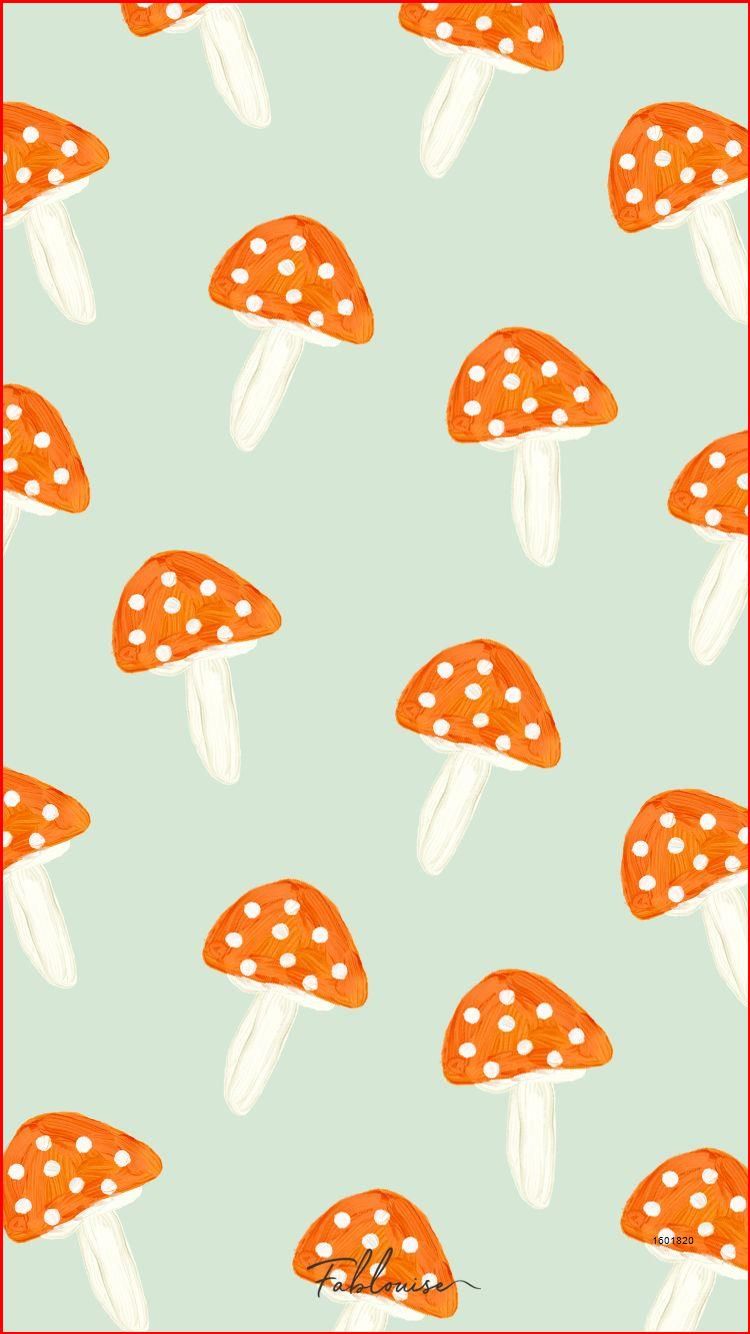 WALLPAPER SUNDAY. Mushroom wallpaper, Phone wallpaper patterns, Smartphone wallpaper