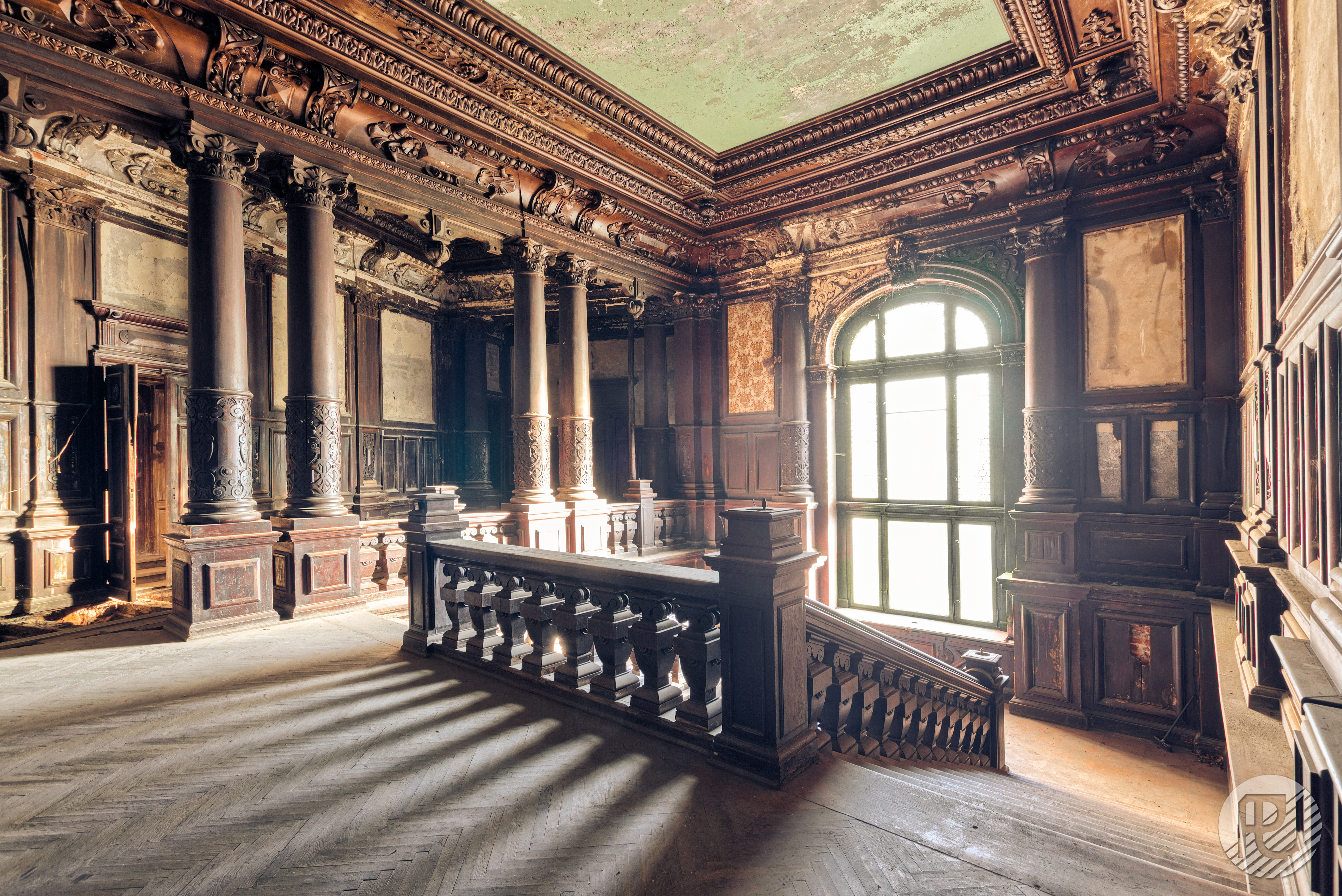 Wallpaper, window, urban, building, ruin, castle, Lost, Canon, column, interior design, decay, exploration, palace, urbex, rotting, estate, f villa, landmark, sigma, eos, facade, 700d, renovation, dilapidation, goeast 5156x3445