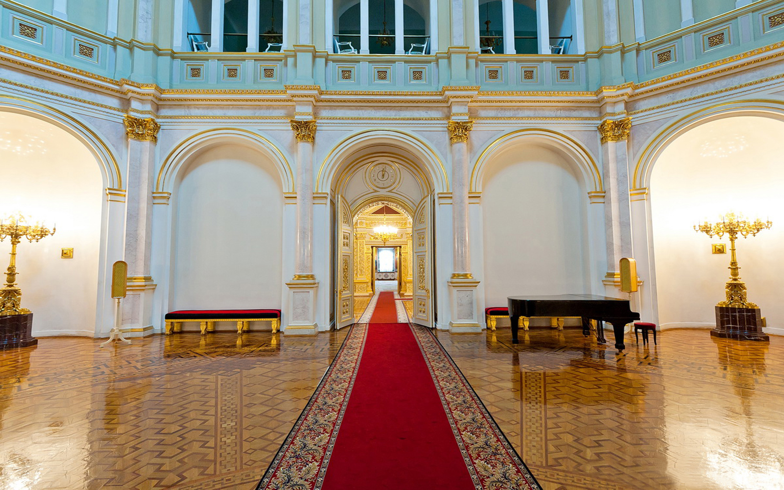 Grand Kremlin Palace, Inside View, Wallpaper13.com