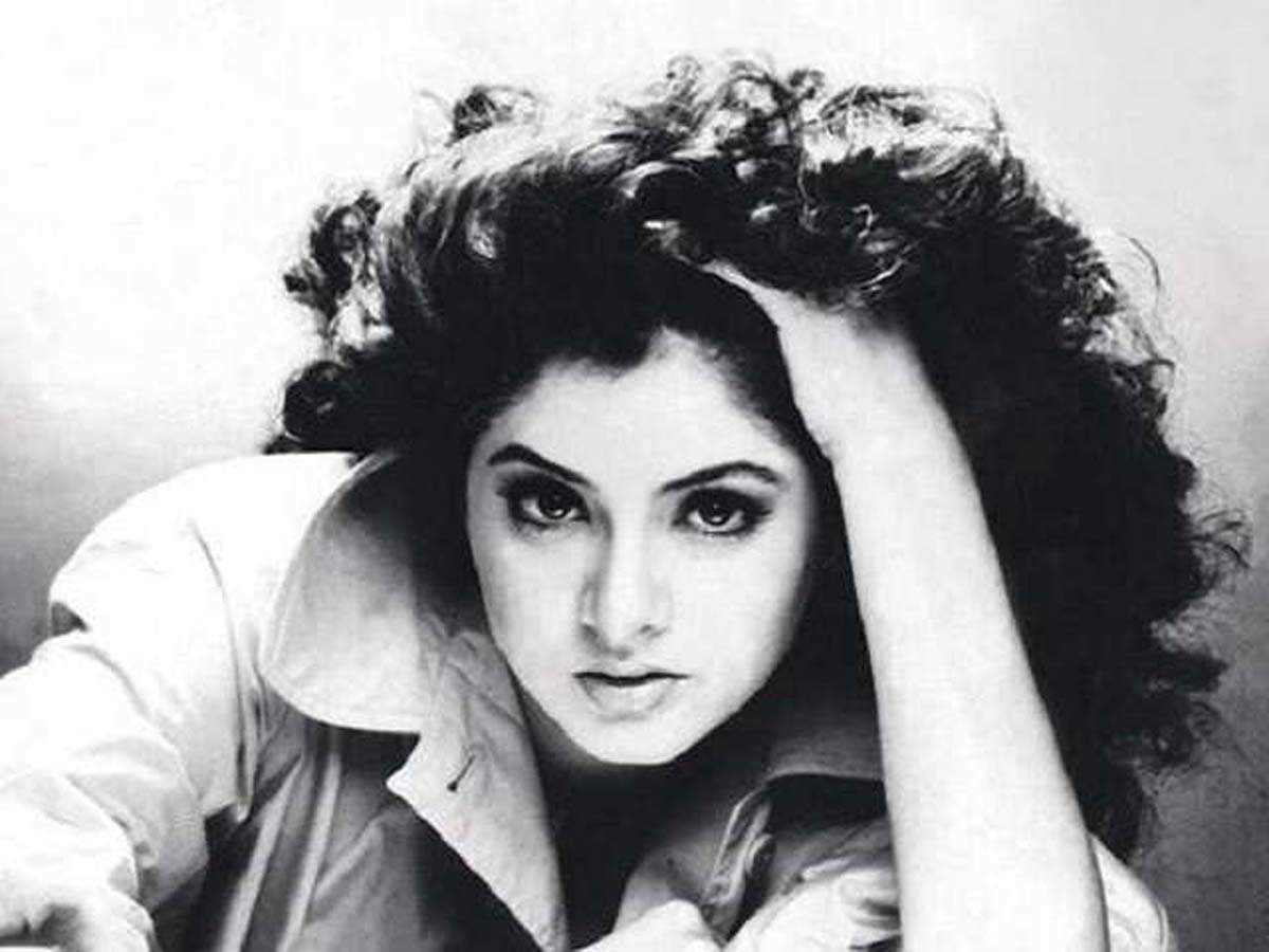 Divya Bharati's 45th birth anniversary: Rare image of the actress. Hindi Movie News of India