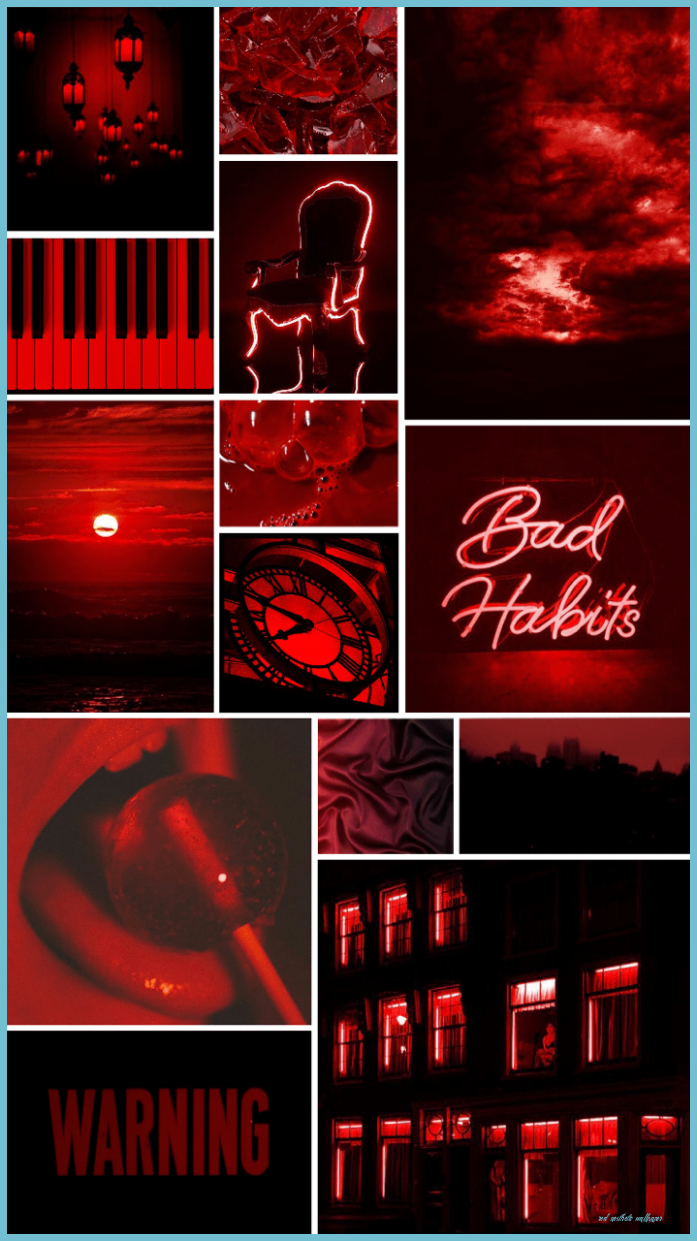 Red And Black Aesthetic Wallpaper On WallpaperDog Aesthetic Wallpaper
