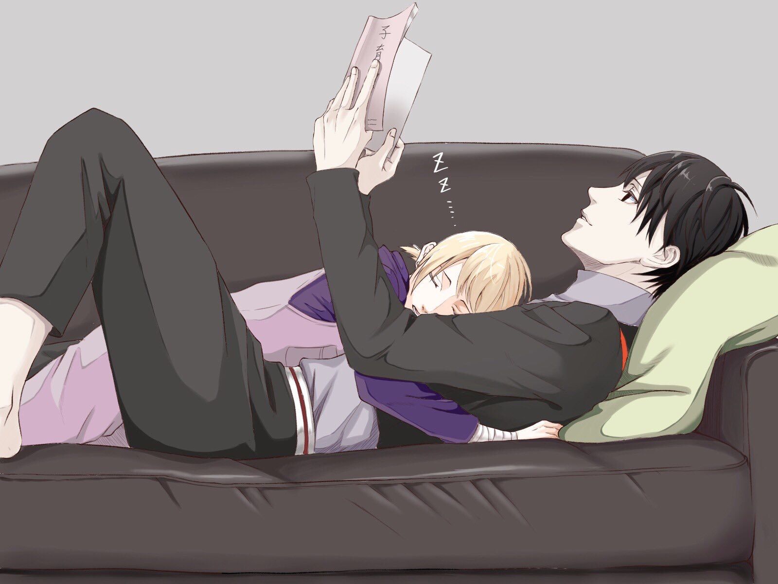 inojin and sai Yamanaka Wallpaper