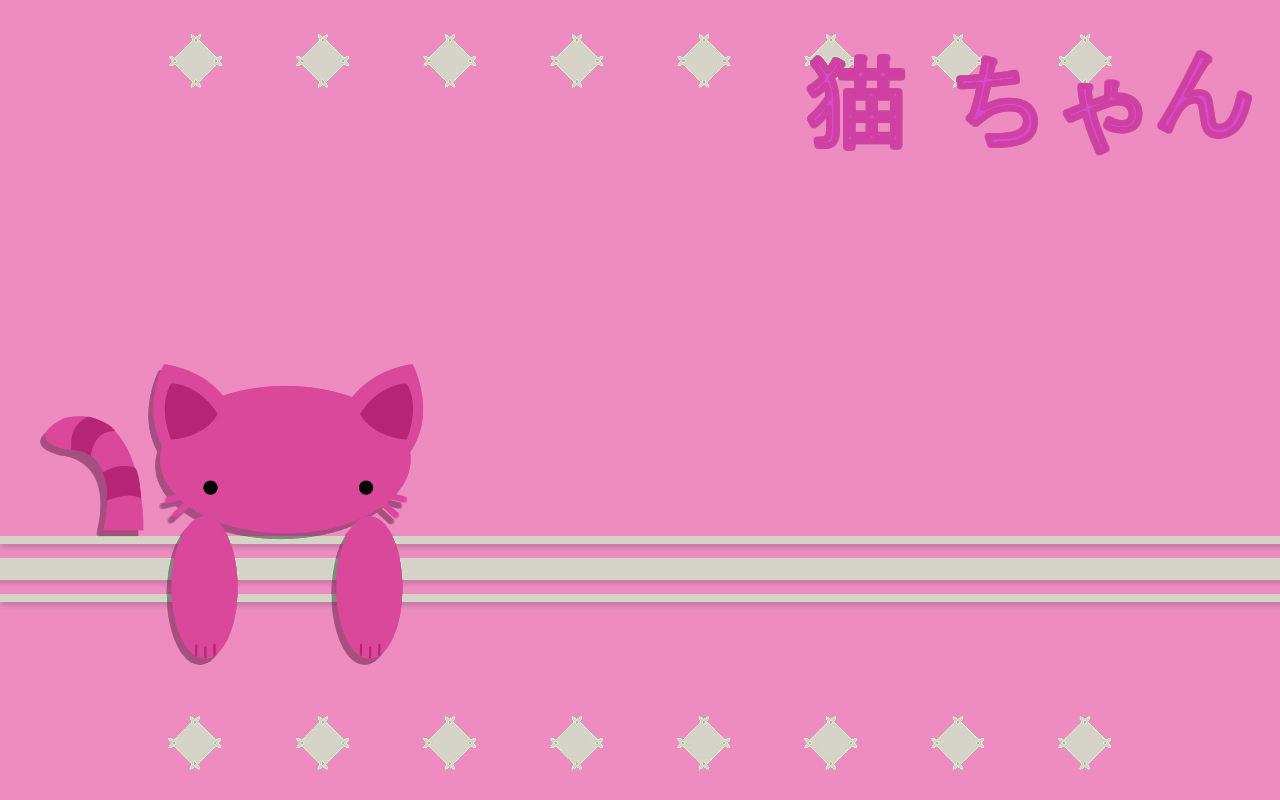 Free download Pink Neko Chan Wallpapers by sayuri hime 7 1280x800 for your ...