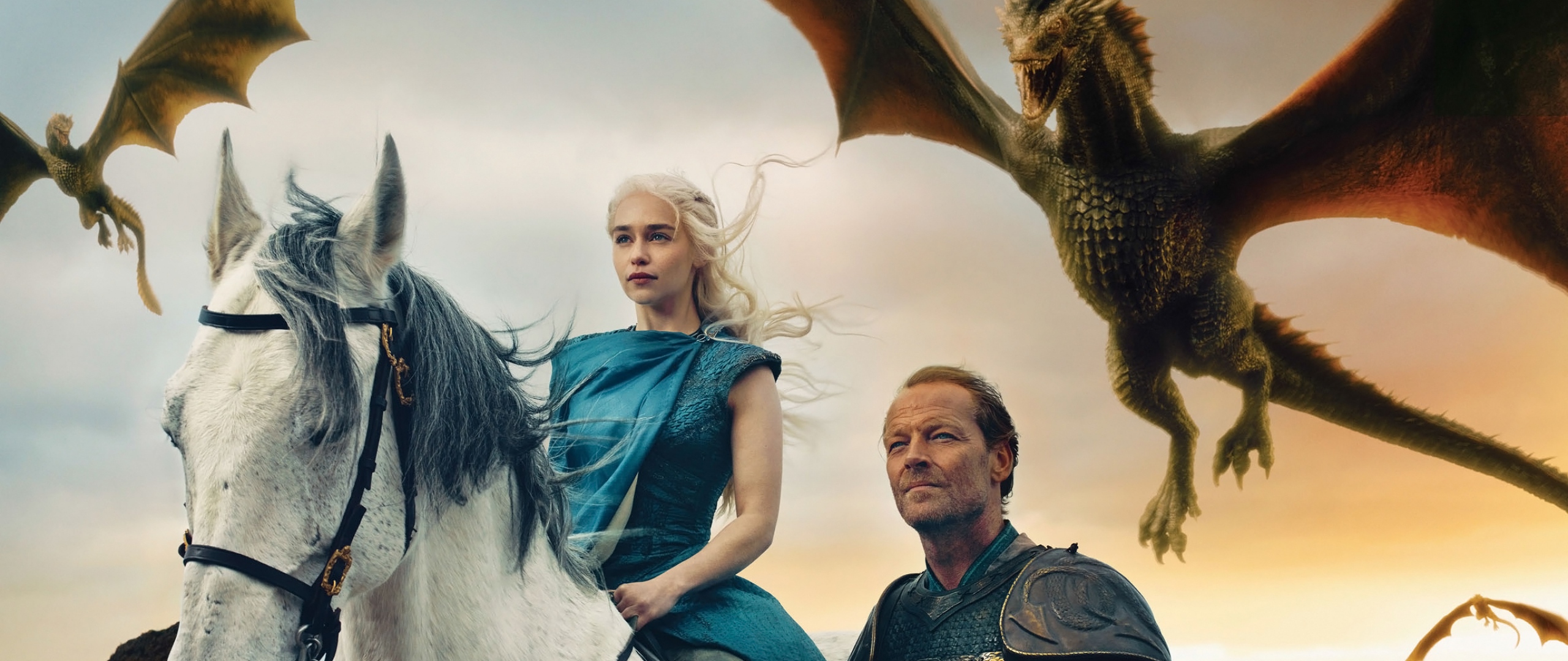 Game Of Thrones Wallpaper, Daenerys Targaryen, Dragons, Rhaegal Viserion HD Wallpaper