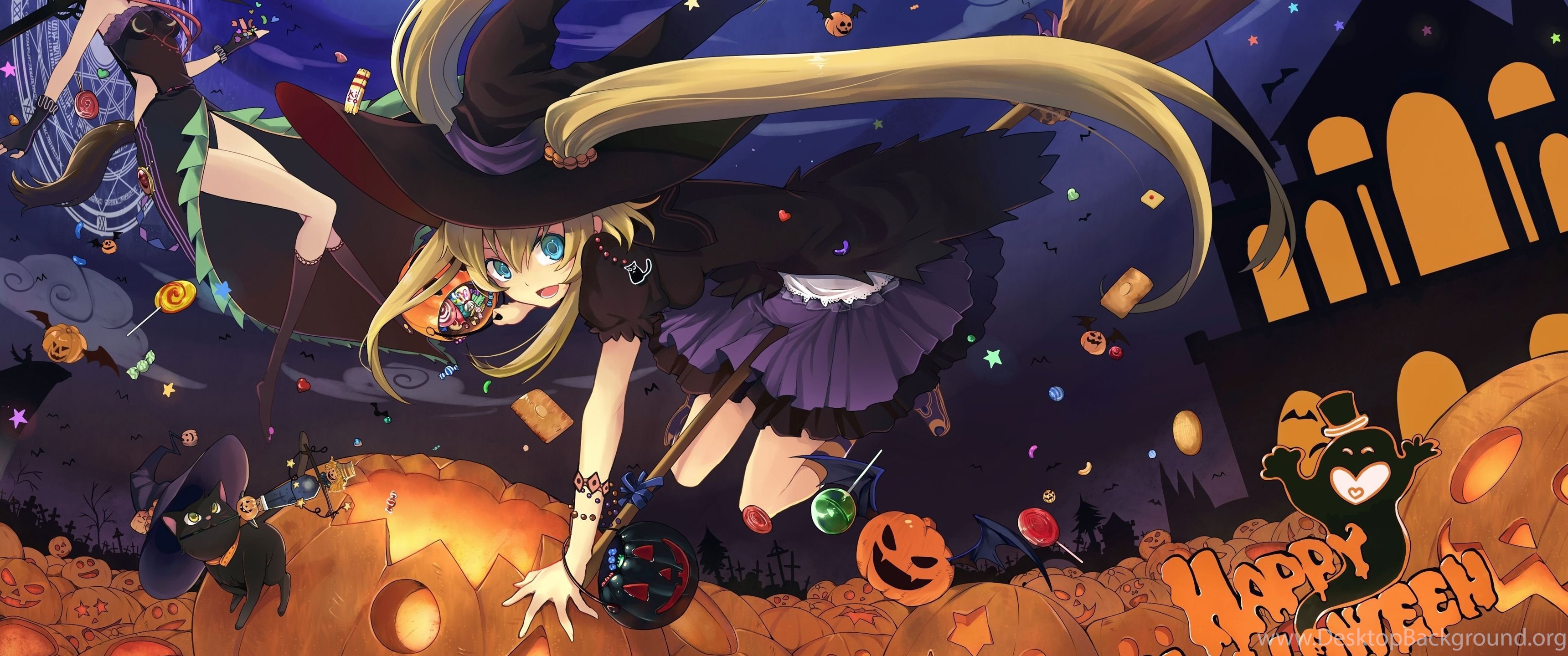 Halloween Anime Wallpaper Desktop Background