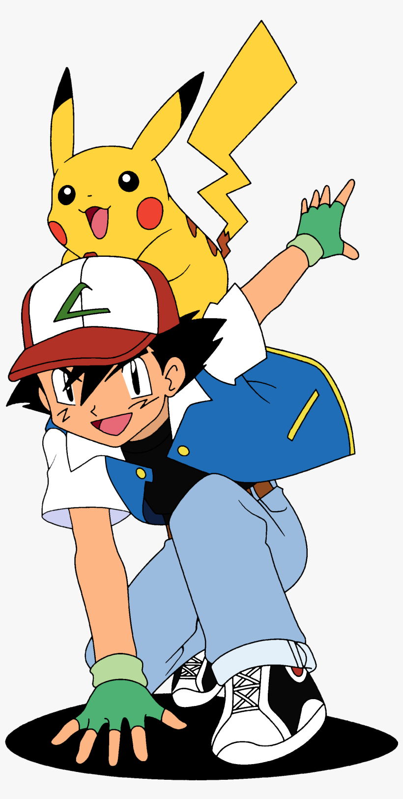 Cute Pikachu And Ash Wallpaper Ketchum Y Pikachu PNG Image. Transparent PNG Free Download on SeekPNG