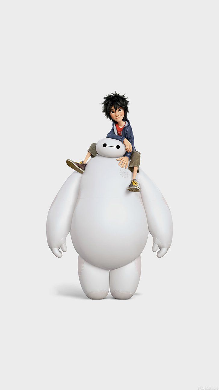 Hiro and Baymax From Big Hero 6 Wallpaper. Big hero 6 baymax, Big hero, Big hero 6