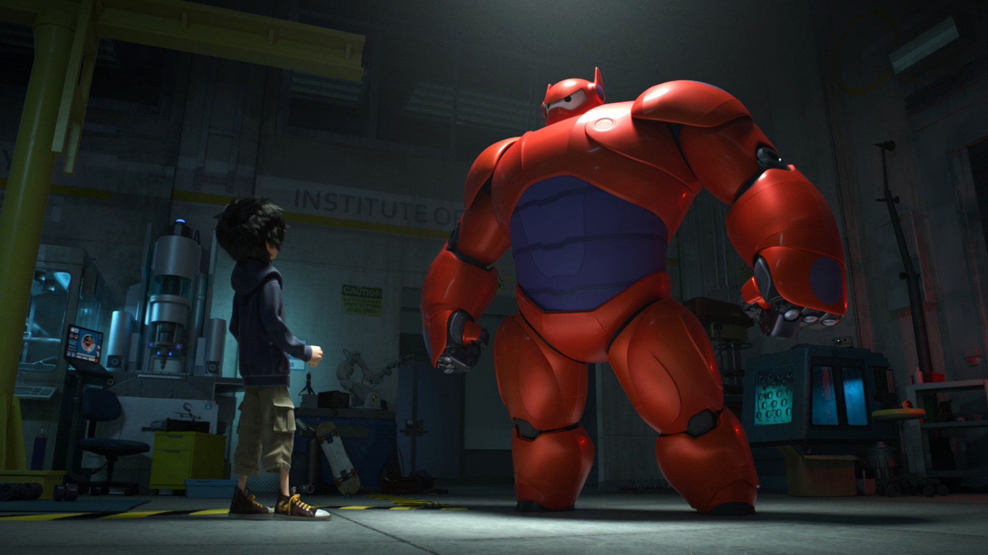 Wallpaper, Big Hero 6, Disney, Baymax Big Hero 6, Hiro Hamada Big Hero 6 1920x1080