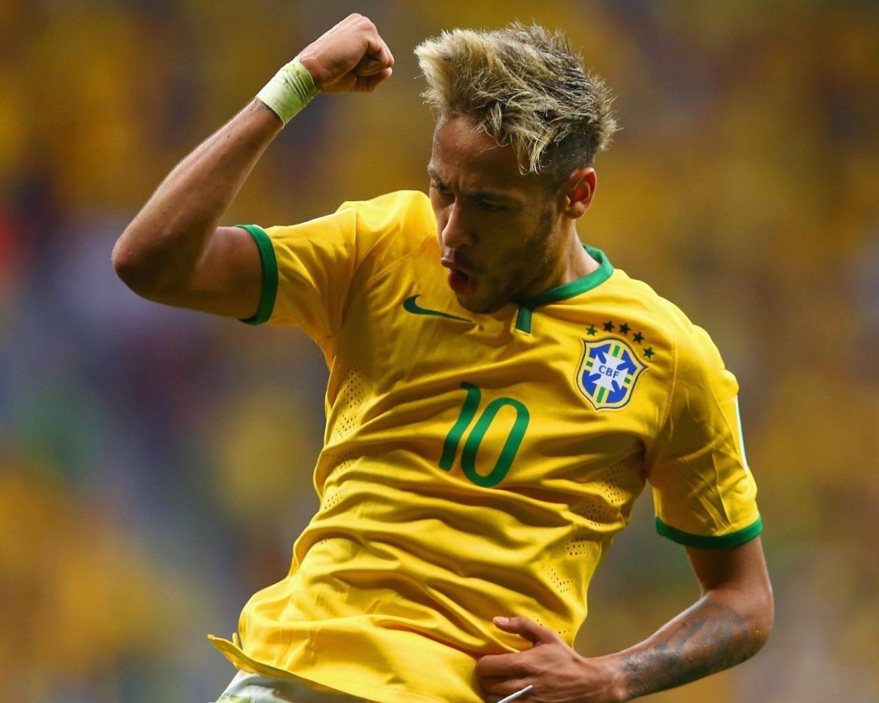 Neymar Celebration Wallpaper