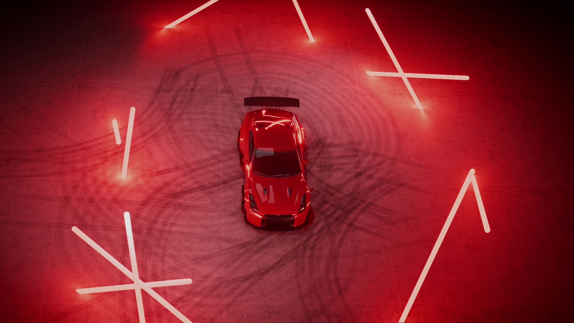 Wallpaper, lights, Nissan GTR, red, Need for Speed Payback, Need for Speed 1920x1080