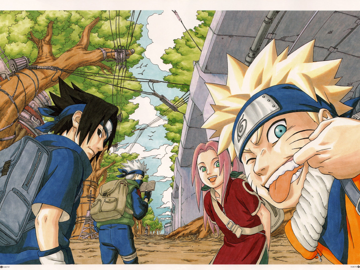 Wallpaper Naruto Team 7 Digital, Naruto Shippuden • Wallpaper For You HD Wallpaper For Desktop & Mobile