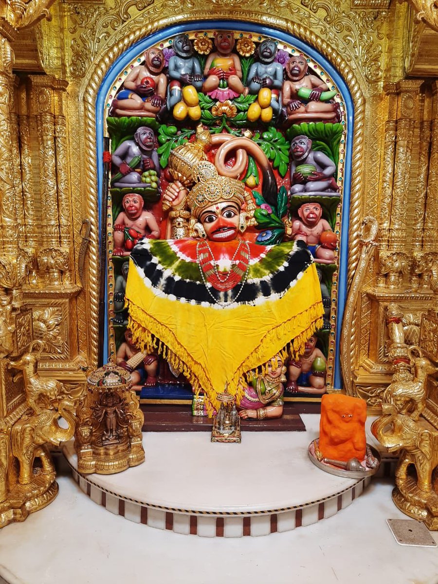 Shri Hanuman Temple - #Jay #Shree #Kastbhanjan #Dev # Shayan #Darshan #Thursday March 2020 #Hanumanji #Hanumandada #Temple #Salangpur #Dham #Botad #Gujarat